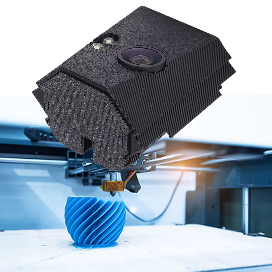 Aibecy Hochtemperaturbeständiges 3D-Drucker-Kameramodul für Adventurer AD 5M und 5M Pro in Schwarz - Bild 3