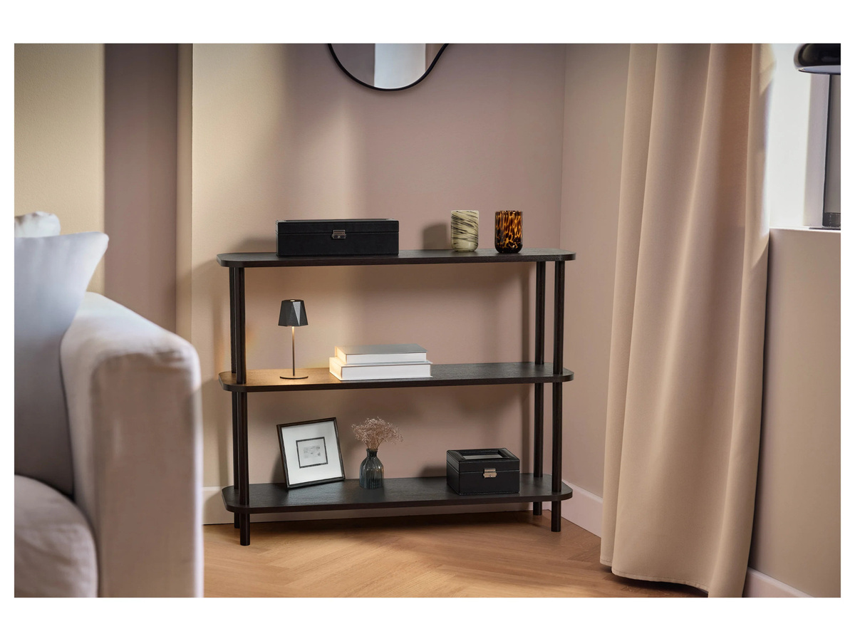 LIVARNO Regal in Eiche Optik Braun B: 80 cm, T: 30 cm, H: 100 cm - Bild 2