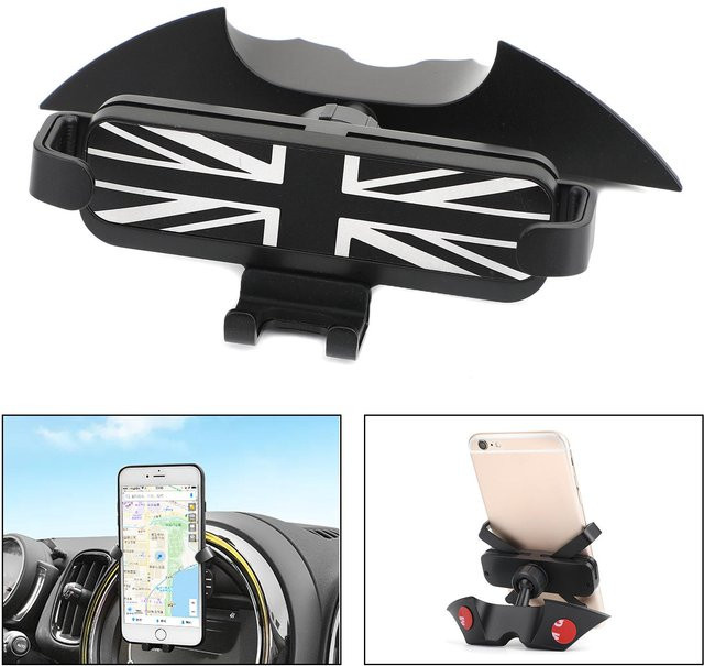 Artudatech Smartphone-Halterung für das Auto Dashboard passend für BMW MINI Cooper F54 F55 F56 F57 F60 in Schwarz - Bild 1