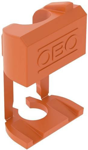 OBO Bettermann Befestigungslasche 2003854, Farbe: Orange, 50 Stück - Bild 1