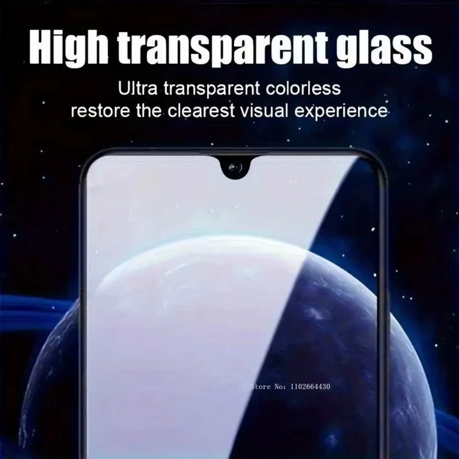 Samsung Displayschutzfolie aus gehärtetem Glas Full Cover für Galaxy S25 S24 Ultra S23 S22 Plus S21 in Transparent - Bild 5
