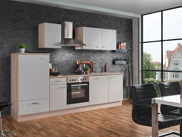 MENKE Küchenblock Classic Leerblock Weiss, Breite: 270 cm - Bild 1