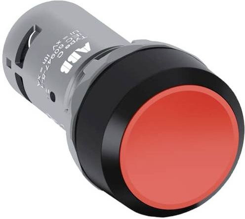 ABB CP1-10R-01 Drucktaster-Frontelement in Rot mit IP67/IP69K Schutzart - Bild 1