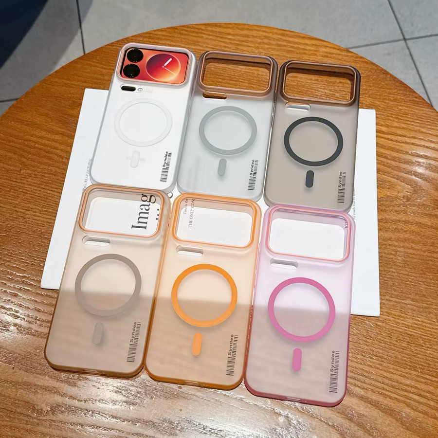 Luxuriöse matte und transluzente Schutzhülle für Xiaomi 15 14 13 Ultra Pro und 15T 14T Serie, ultradünne Android Handyhülle mit kabellosem Laden, transparent oder schwarz - Bild 3