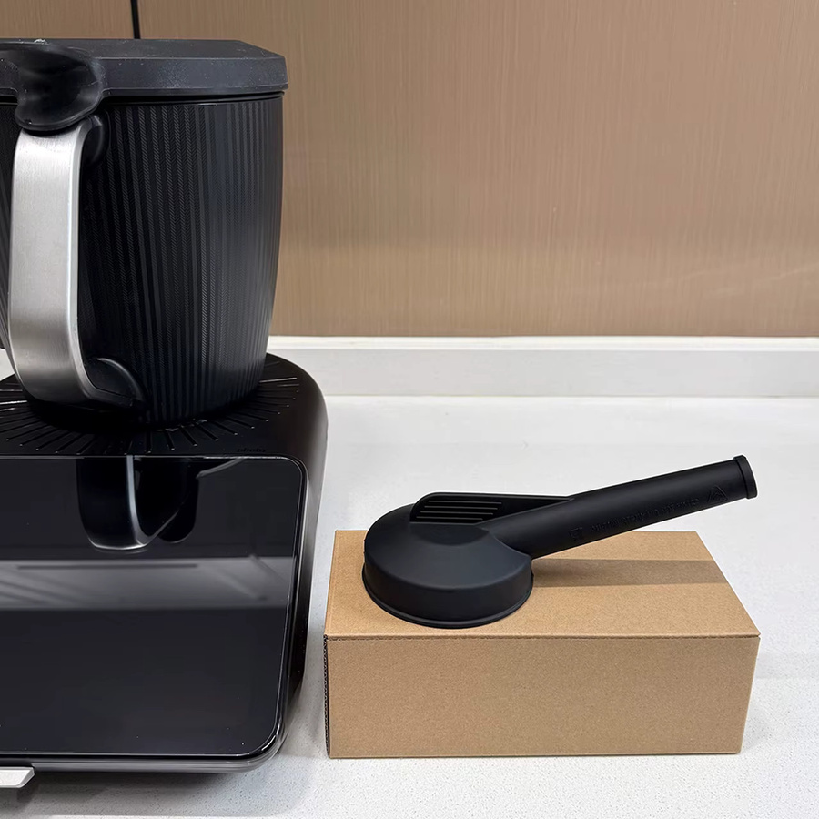 VKTMMIX Dampfumleiter Silikonrohr für Thermomix TM7 in Schwarz - Bild 2