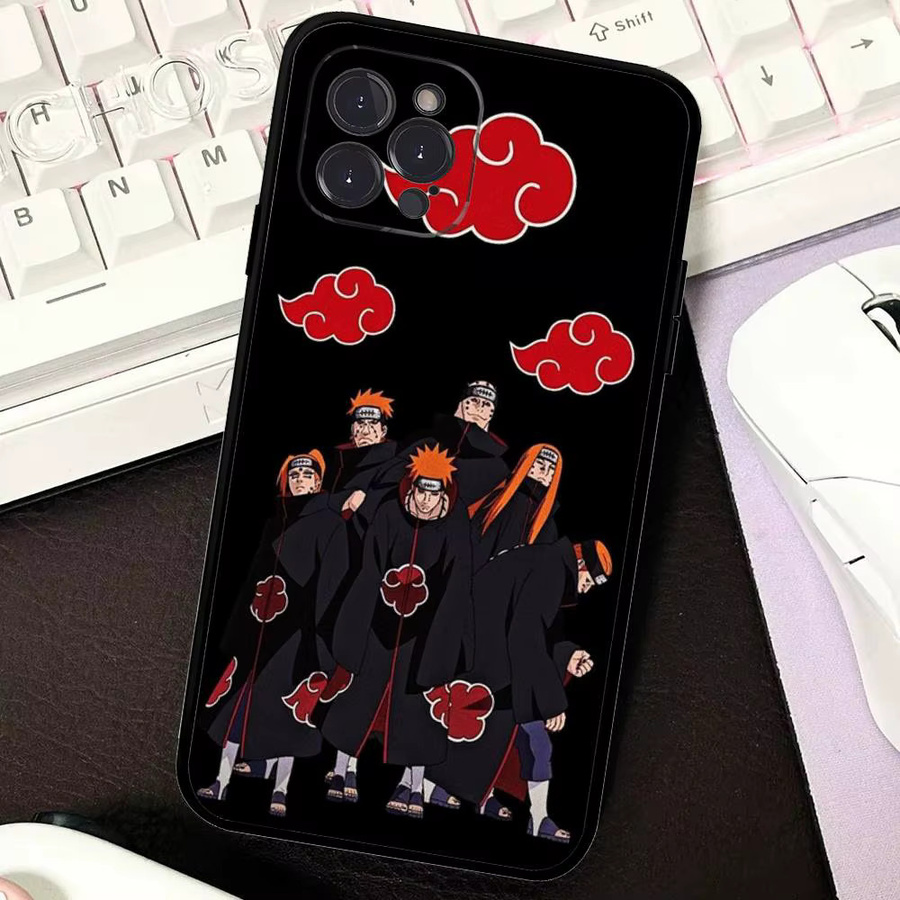 Akatsukies Handyhülle Shell Cover Case für iPhone 17 16 15 14 13 12 11 Pro Max Plus in Schwarz - Bild 4