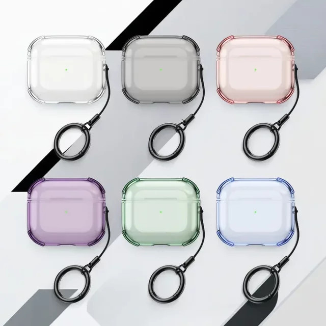 Transparente TPU Schutzhülle für Apple AirPods 4 Kopfhörer - Bild 1