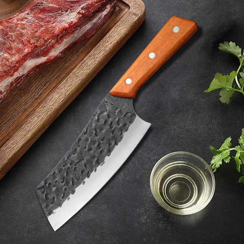 GuanQi Geschmiedetes Paring Knife mit Holzgriff in Silber und Braun - Bild 6