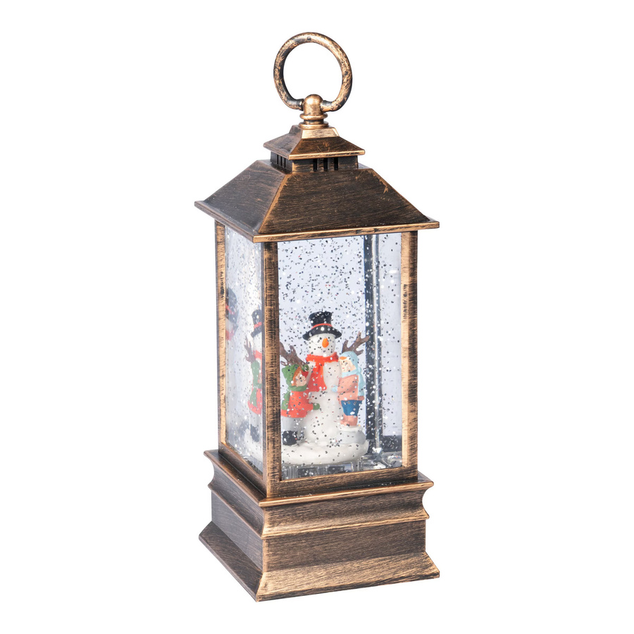 Deko-Laterne Winter-Wunderland von viva domo in Multicolor aus Metall - Bild 2
