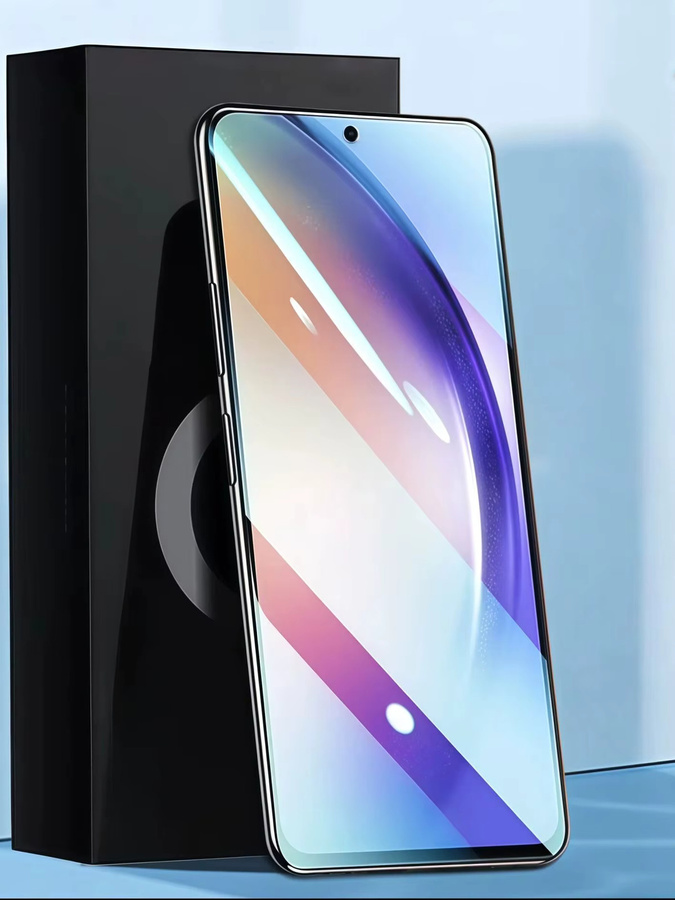 2 Stück Anti-Blaulicht Schutzfolie aus gehärtetem Glas für Samsung Galaxy A54 A34 A14 A53 A33 A23 A13 in Transparent mit vollständiger Abdeckung - Bild 6