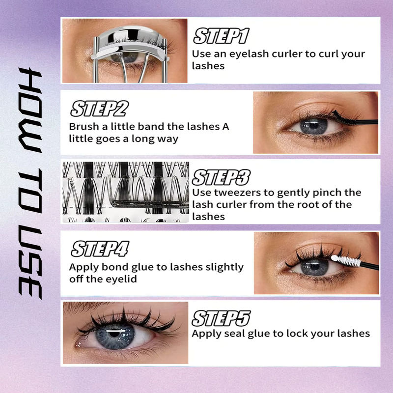 Marks Future Wimpernbüschel, Wispy C-Curl, Black, 140 Stück - Bild 6