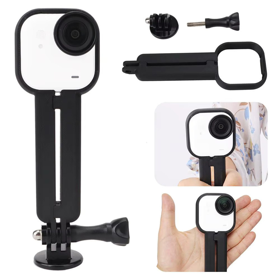 Insta360 GO Ultra Leichte Verlängerung Adapter Halterung in Schwarz - Bild 4