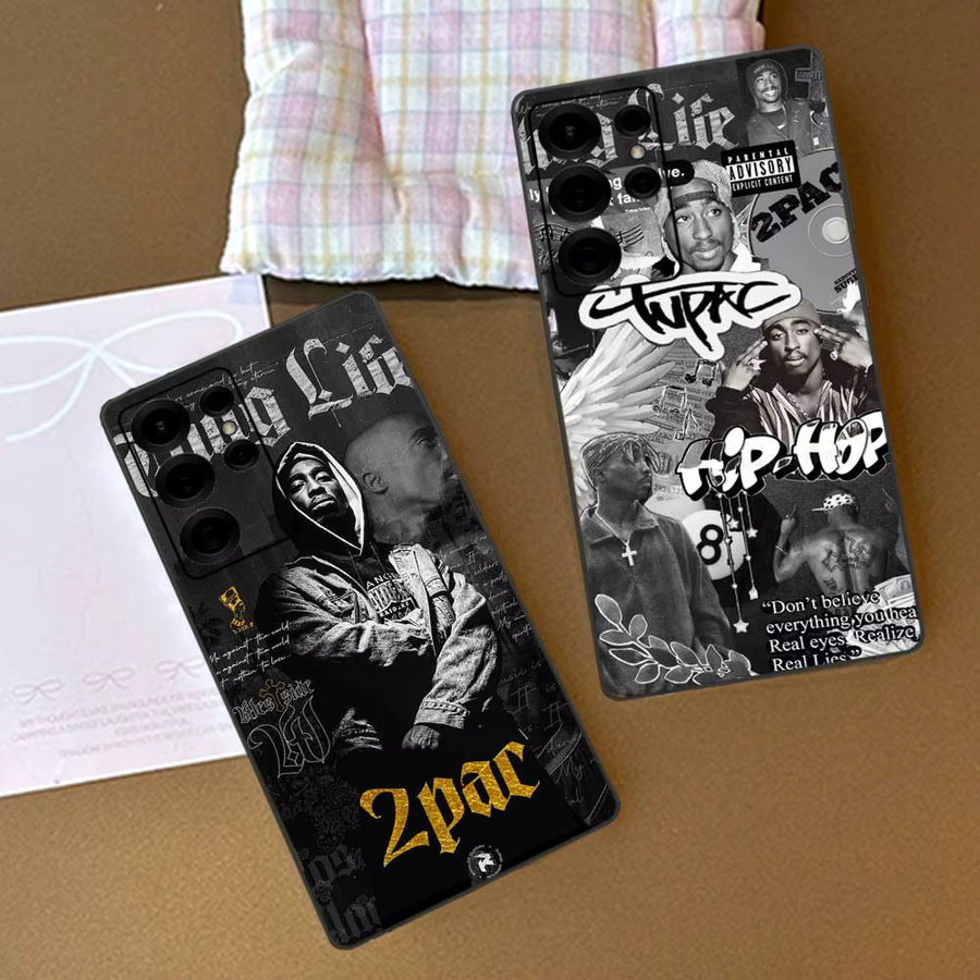 Handyhülle mit 2pac Tupac Motiv für Samsung Galaxy S24 FE S25 Ultra S20 Lite S21 S22 S23 S24 S22 Ultra 5G - Bild 4