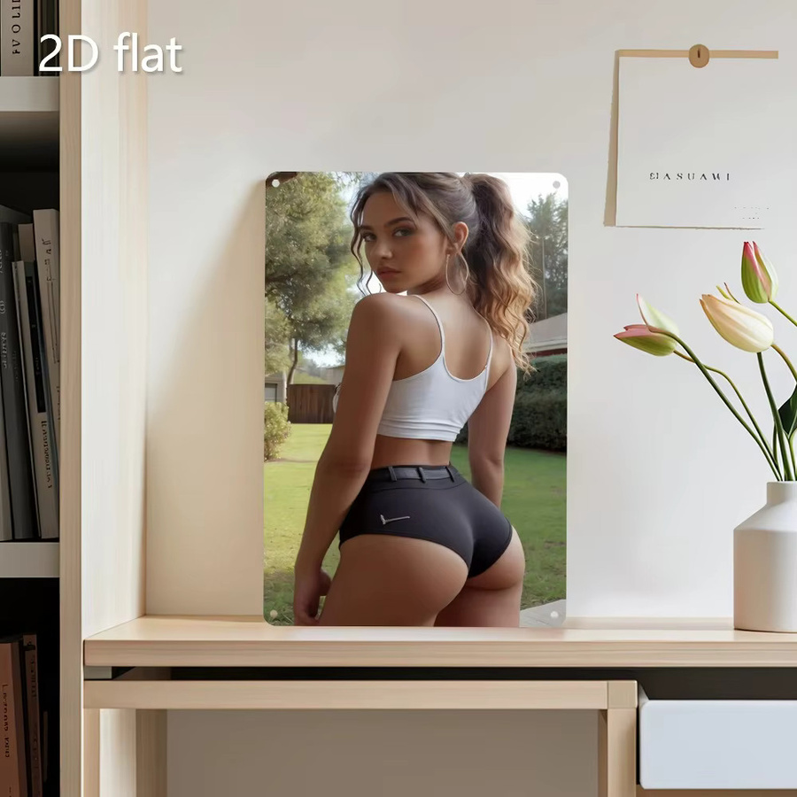 Sportliche Wandkunst aus Metall von CIFBUY zur Wandmontage für Wohnzimmer und Terrasse - Bild 3