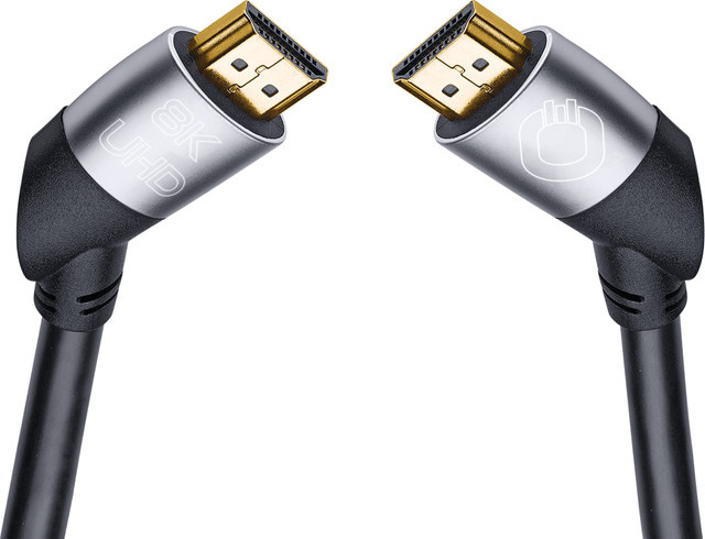 Oehlbach 8K Ultra High-Speed HDMI Kabel Easy Connect UHD Schwarz, Länge: 1,5 m - Bild 1