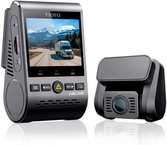 VIOFO Dashcam A129PRO-G DUO in Schwarz mit 4K UHD Auflösung - Bild 1