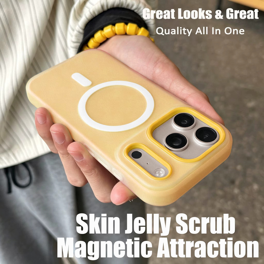 VOUVI Magnetische 2-in-1 Stoßfeste Hülle für iPhone in Pink mit kabelloser Ladefunktion - Bild 3