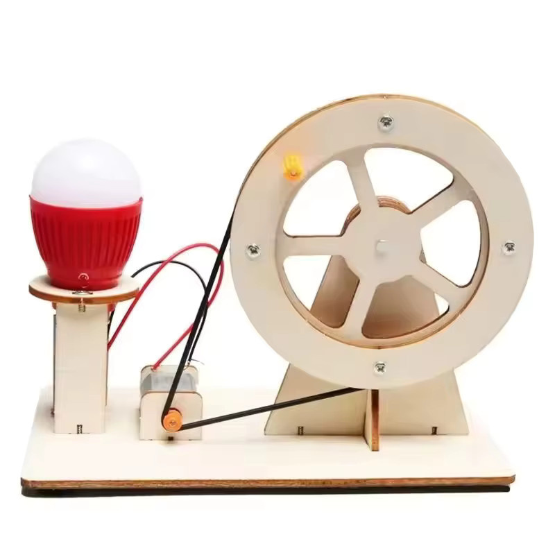 Meade DIY Holz Handgenerator, Wissenschaft Spielzeug, STEM Technologie Gadget, Physik Kit, Lernspielzeug - Bild 3