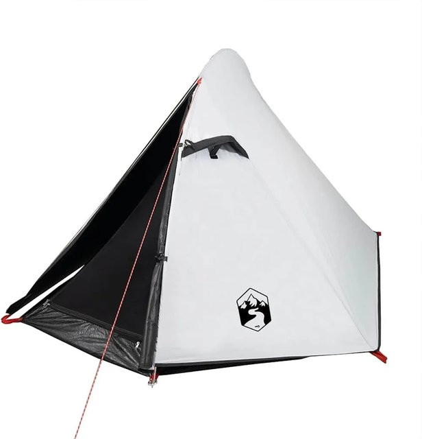 vidaXL Kuppel-Campingzelt für 2 Personen in Weiß und Dunkelblau, wasserdicht, Modell 94322 - Bild 1
