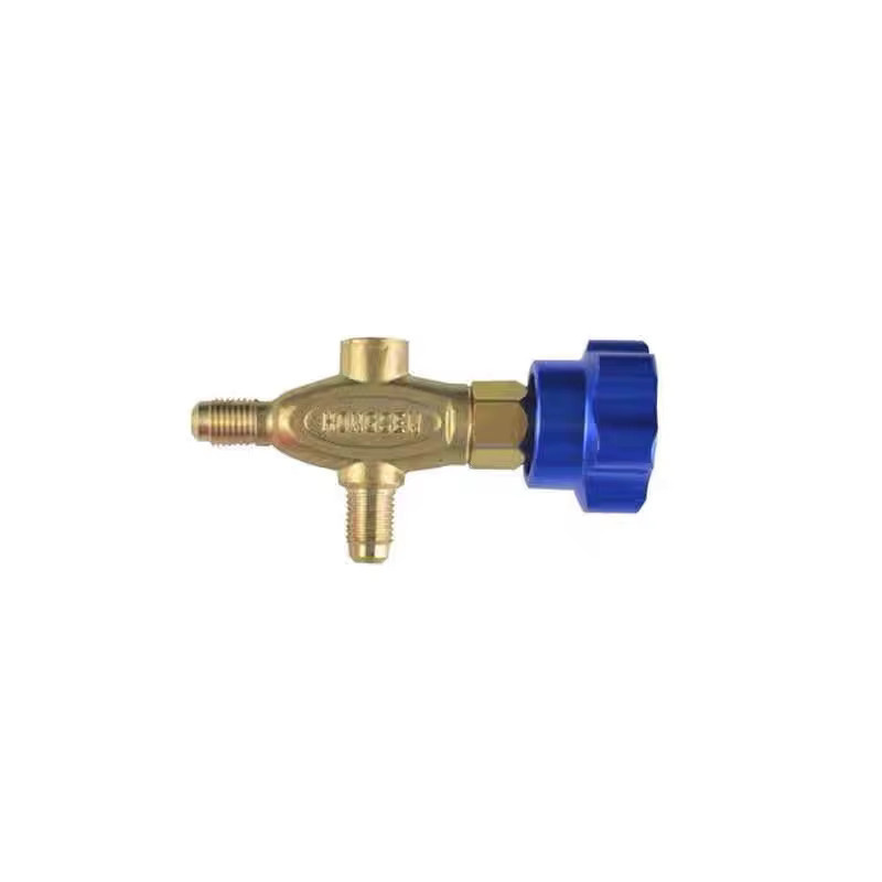 XMSJ R22 Vakuumpumpe Manometer Set für Klimaanlagen mit Flüssigkeitsverteiler, Durchmesser: 60 mm und 80 mm - Bild 2