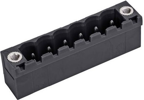 PTR Hartmann Stiftleiste Standard Schwarz mit 8 Polen und 5,08 mm Rastermaß - Bild 1