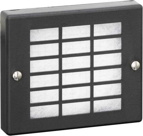 EBM Papst Lüftergitter FF 92 in Schwarz, B: 92 mm, H: 92 mm - Bild 1