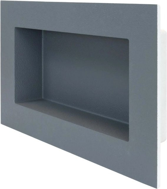 Protektor Wandnische Befliesbar aus Polystyrol in Anthrazit, B/H: 20 x 40 cm - Bild 1