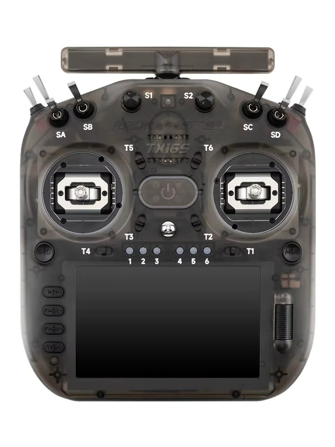 Radiomaster TX16S MK3 Funkfernsteuerung in Schwarz mit 2,4GHz und 900MHz Gemini Dual-Band ExpressLRS, V6 Hall Gimbal und 5 Zoll IPS Touchscreen - Bild 2