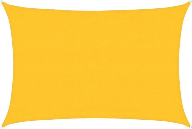 vidaXL Sonnensegel Rechteckig Gelb aus HDPE mit 160 g/m² B/B/H: 3,5 x 5 x 0 m - Bild 1