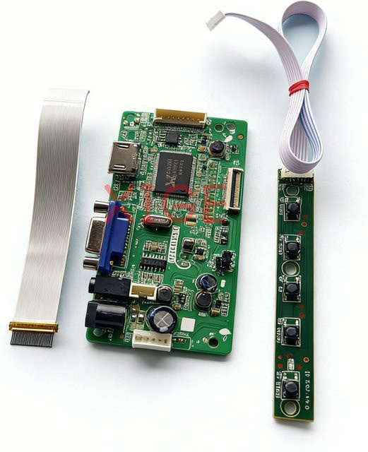 SCXG Matrix Drive Board Kit für LQ133M1JW14 LQ133M1JW02 LQ133M1JW07 LQ133M1JW01 mit 1920x1080 Full HD Display, 30Pin EDP Anschluss, VGA und HDMI - Bild 1