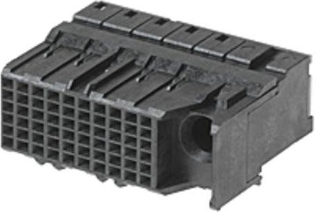 Molex Buchsengehäuse-Platine Schwarz, Polzahl 60, 764605020 - Bild 1