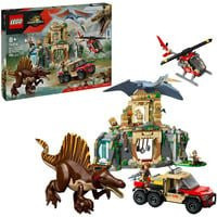 LEGO Jurassic World Spinosaurier & Quetzalcoatlus Hubschrauber-Einsatz ab 8 Jahren - Bild 2