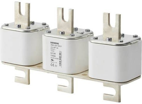 Siemens Sicherungseinsatz 3NB33621KK27, 1900A, 690V, Farbe: Weiß - Bild 1