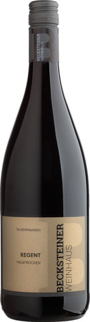 Becksteiner Winzer, Regent, halbtrocken, Rotwein, 2023, 1 l - Bild 1