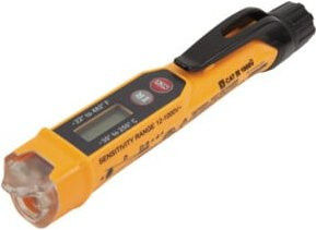 Klein Tools NCVT-4IR Berührungsloser Spannungsprüfer mit Infrarot-Thermometer in Gelb (12 bis 1000 V AC) - Bild 1