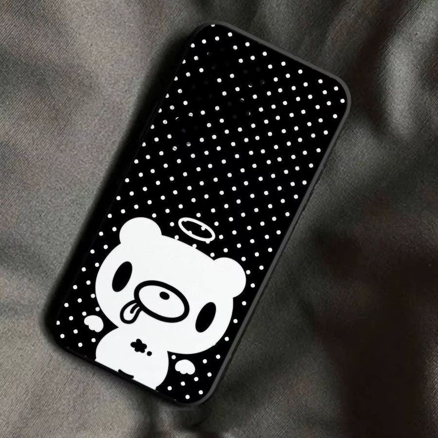 G-Gloomy Bear Handyhülle für Samsung Galaxy S25 S24 S23 S22 S20 5G in Schwarz - Bild 2