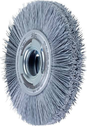 PFERD Rundbürste RBU ungezopft mit SiC-Filament Ø 0,55 mm, Korn 320, grau - Bild 1