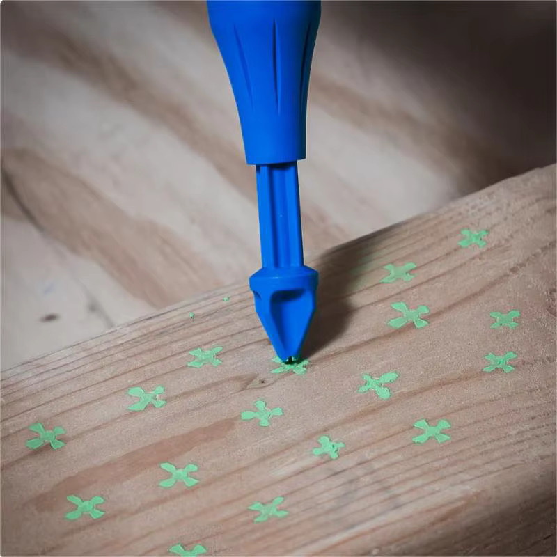 Grüner Tintenstrahl-Positionierstift für Notizbücher und Holzbearbeitung mit feiner Spitze - Bild 3