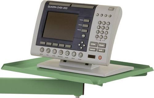 Manuflex LZ8235.6011 ESD-Ablageboard drehbar für UNIVERSAL und CANTOLAB Arbeitstische, Farbe: Resedagrün (RAL 6011), Breite: 37 cm, Tiefe: 37 cm - Bild 1