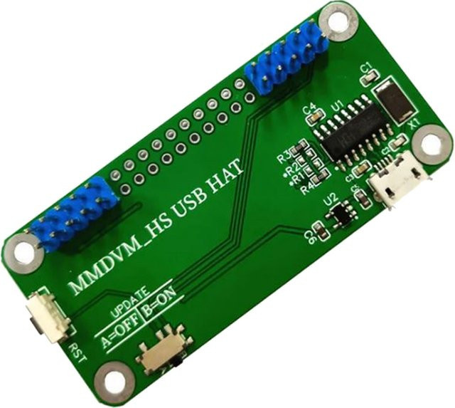 Jumbo Spot MMDVM HS USB Hut Adapter Board Ersatz Kit für Raspberry Pi in Grün - Bild 1