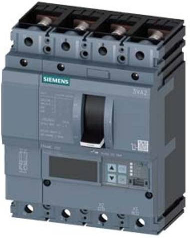 Siemens 3VA2010-5JQ42-0AA0 Leistungsschalter in Grau mit einem Einstellbereich von 40 - 100A und einer maximalen Schaltspannung von 690 V/AC - Bild 1