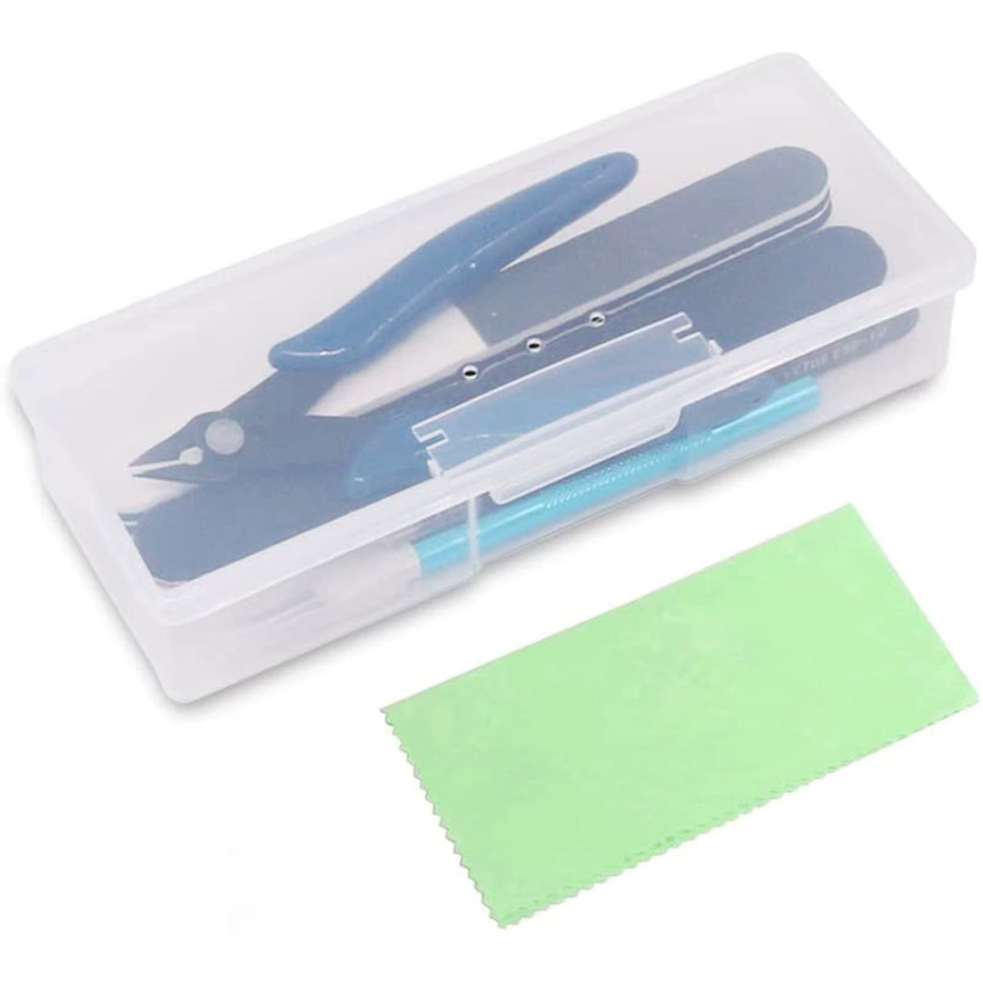 NEWBEAT DIY Essential Modeler Basic Tools Craft Kit Set für Automodellbau und Reparatur, 9 Teile, Multicolour - Bild 2