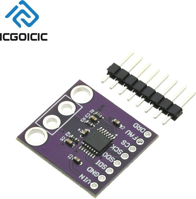 MAX31856 Thermoelementmodul mit SPI-Schnittstelle für Arduino, hohe Präzision mit 0,0078 °C Auflösung, unterstützt K/J/N/R/S/T/E/B-Typen, lila - Bild 1