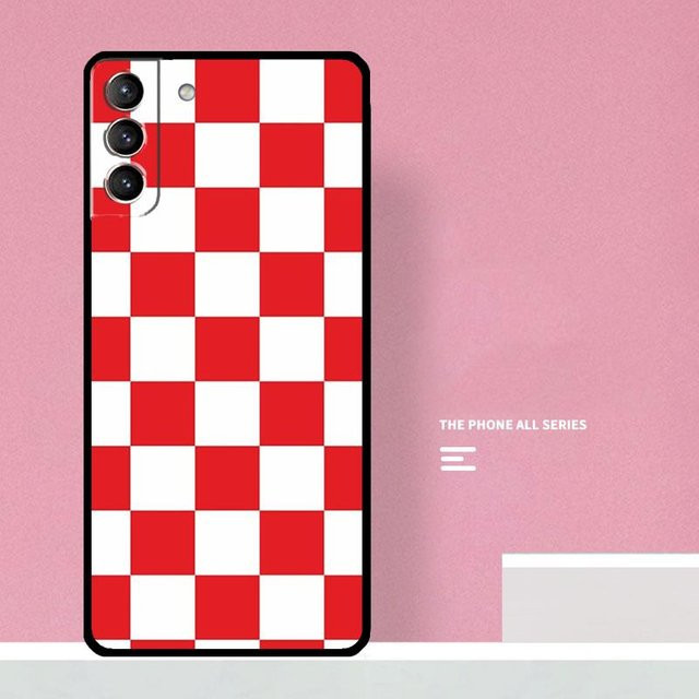 Handyhülle mit Kroatien Flagge für Samsung Galaxy S23 in Rot - Bild 1