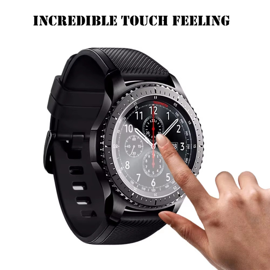 Samsung Uhrenzubehör, Schutzfolie Glas, Galaxy Gear S3 46mm - Bild 3