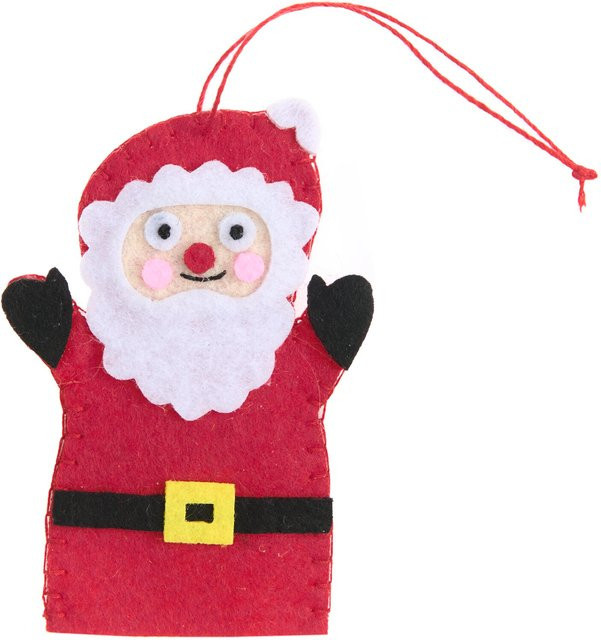 Rico Design Weihnachtsmann Aufhänger aus Filz in Rot - Bild 1