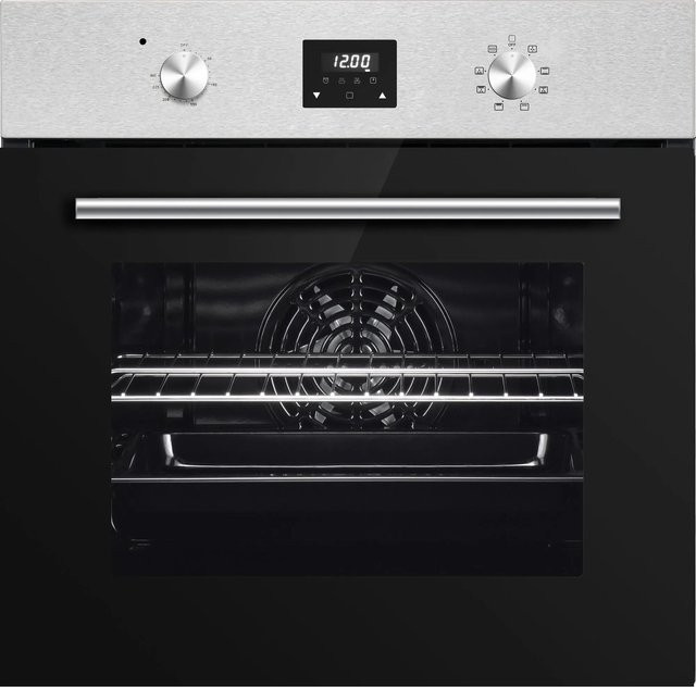 PKM Einbaubackofen EB7IXD in Edelstahl mit 64 L Volumen, LED-Display und 8 Funktionen - Bild 1