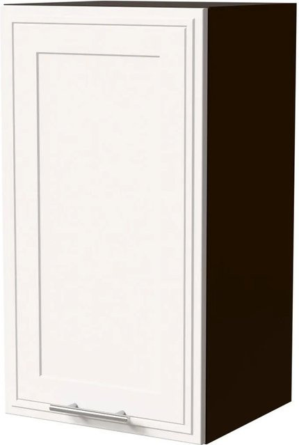 Feldmann-Wohnen Hängeschrank Salo W2/40 in Lava und Weiß Matt mit Kassettenoptik, B/T/H: 40 x 32,5 x 72 cm - Bild 1