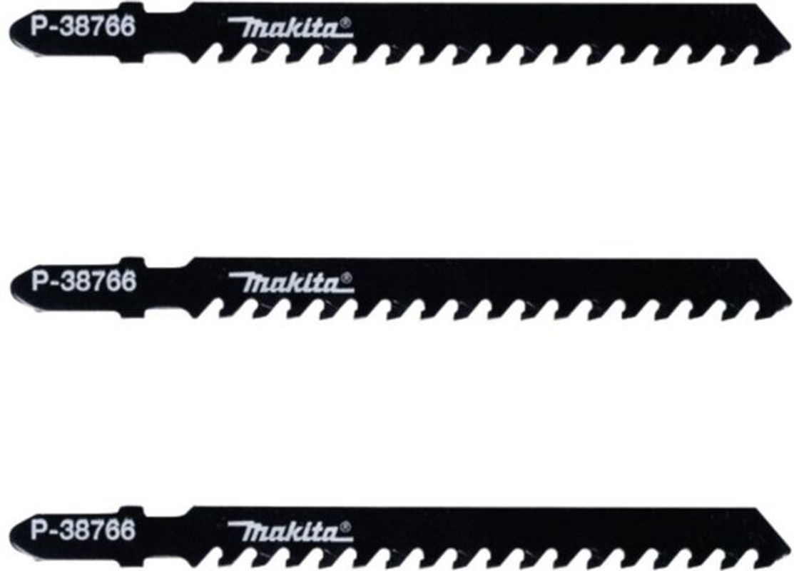 Makita Stichsägeblatt HM75 P-38766 Carbide-Tipped für Kunststoff, Stein und Holz in Schwarz - Bild 2