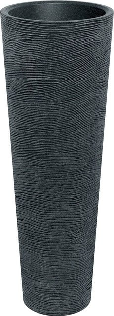 Prosperplast Blumentopf Tubra Schlank Hoch Anthrazit Höhe: 135 cm, Durchmesser: 48 cm - Bild 1